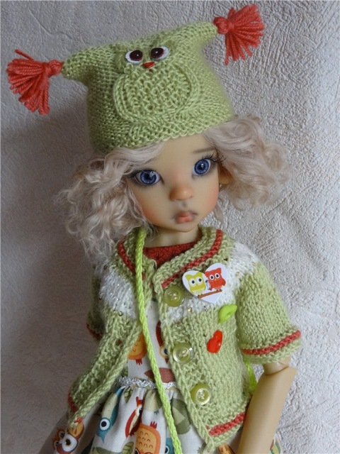 Еще немножко "рукотворчества" для каешек. Лайла-Совенок