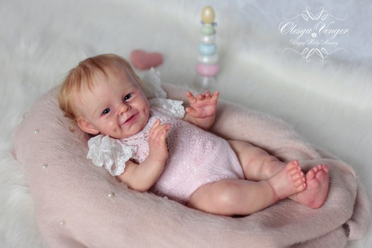 Прототип Shaya от скульптора Bonnie Sieben. Кукла реборн Олеси Венгер