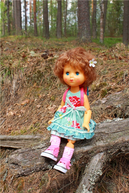 Женя-путешественница — Советские винтажные куклы (СССР): Ленигрушка