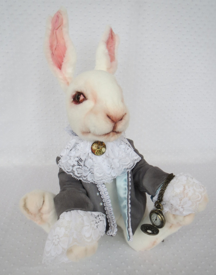Белый Кролик — Домашние фото авторских игрушек: Тедди (фото 4)