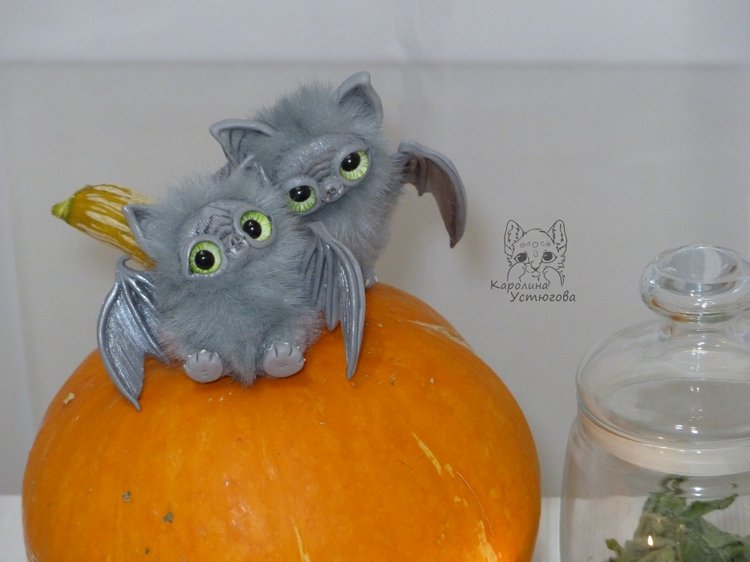 Летучие мышки летят на хеллоуин (фото 7)