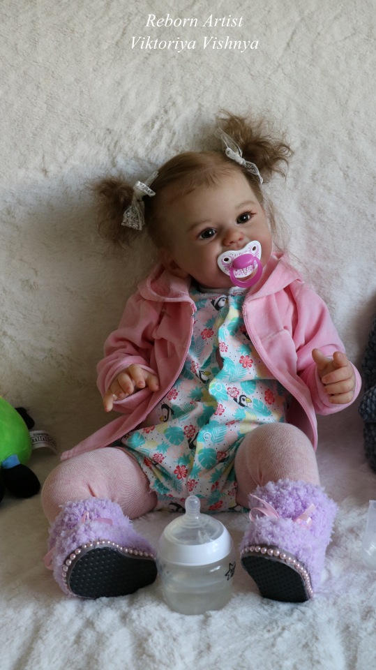 Малышка Хулиганка... куколка реборн Виктории Вишни
