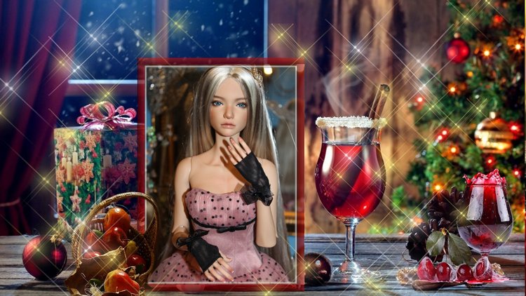 Изабель и Бианка готовятся к встрече Нового года (фото 10)