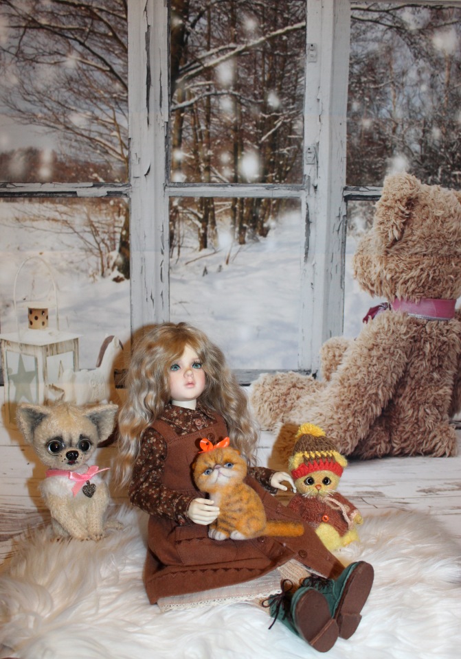 В Рождественский сочельник. Розочка в ожидании Рождества (фото 6)