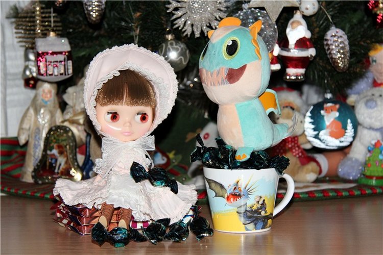 Новогодние встречи — Оригинальные куклы Blythe (Блайз): Takara
