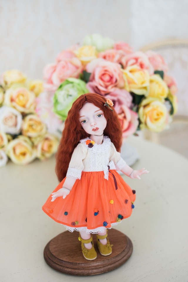 Марта и Амели - мои новые фарфоровые куклы