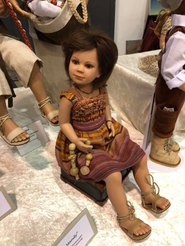 Выставка кукол и мишек в Мюнстере, Германия 28.04.2018-29.04.2018 год часть вторая