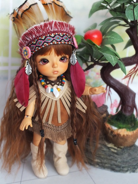 Индианка Ниа - новое пополнение моей коллекции Lati Yellow (фото 4)