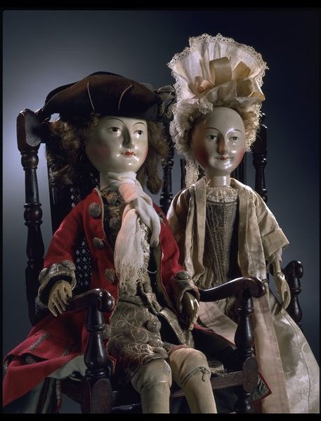 Старинные куклы и их одежда (фото 10)