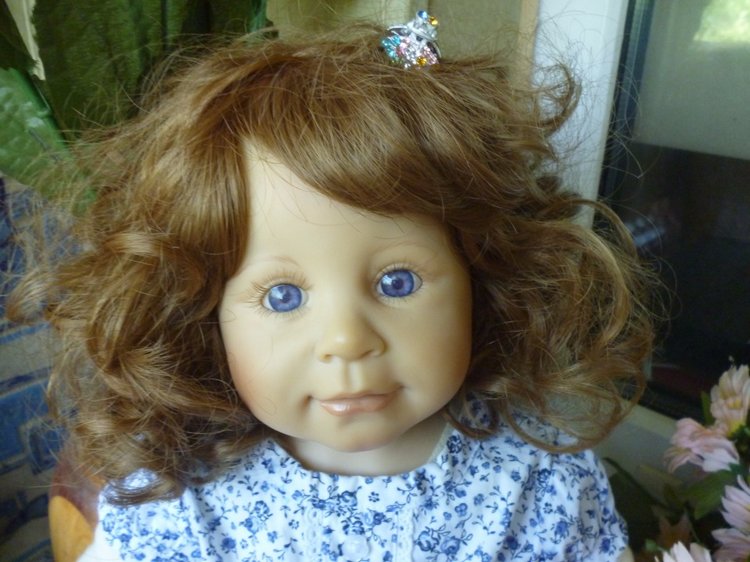 Милая Леони от Bettine Klemm. Коллекционная кукла фирмы Zapf Creation