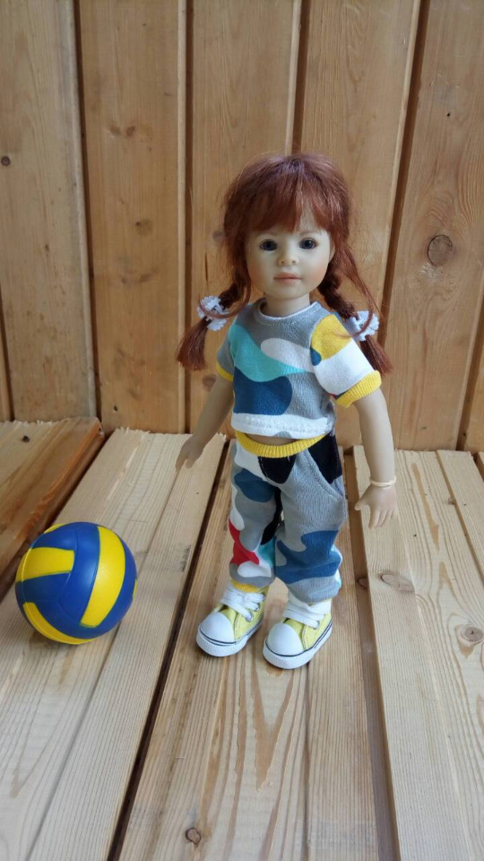 Наше лето. Коллекционная кукла Светочка Heidi Piusczok