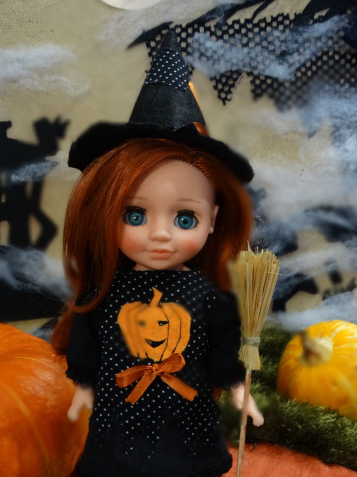 Хеллоуин и Веснянки — Российские куклы Весна (фото 5)