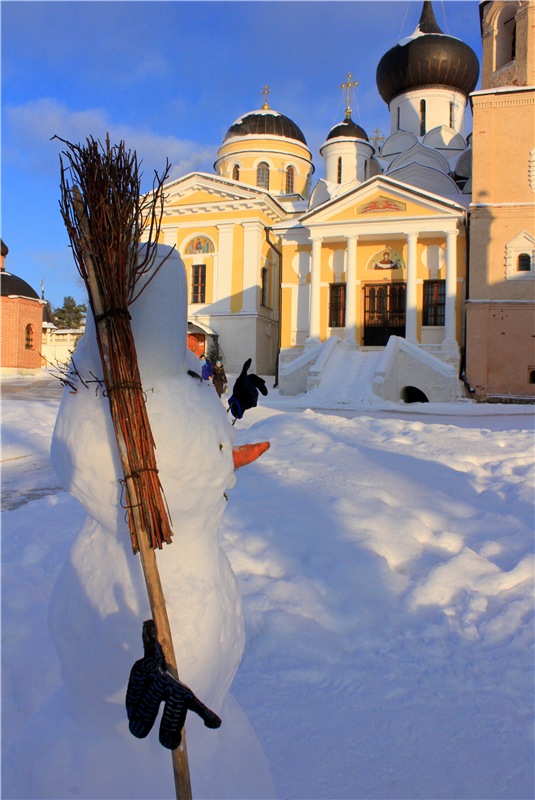 Счастливого Рождества! Старица, Свято-Успенский мужской монастырь