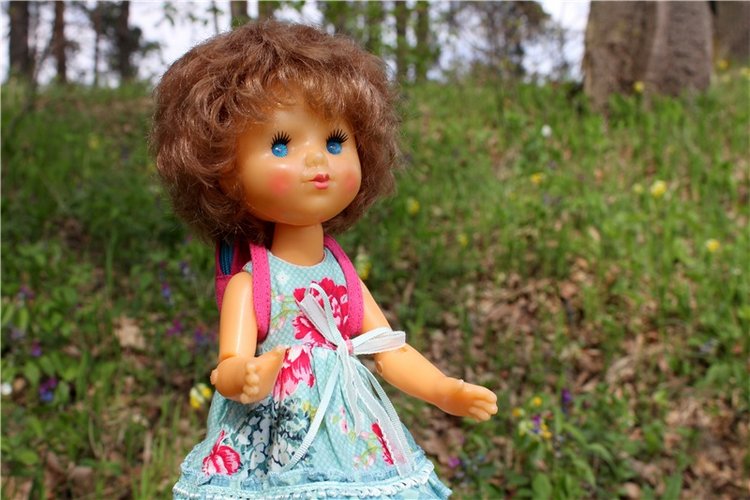 Женя-путешественница — Советские винтажные куклы (СССР): Ленигрушка