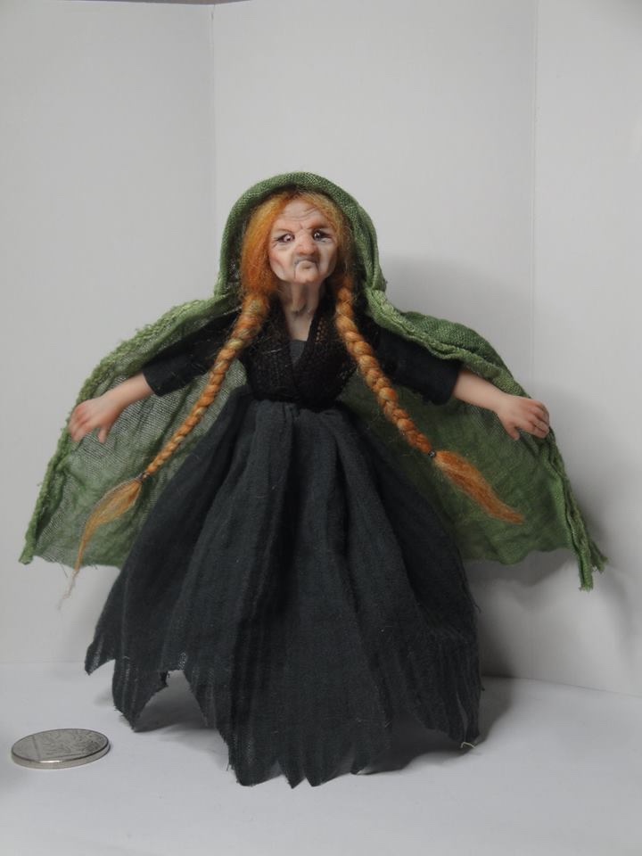 Sweet Pea Sculpts - Original Artist Miniature Dolls and Figurines made from Polymer Clay - часть 1