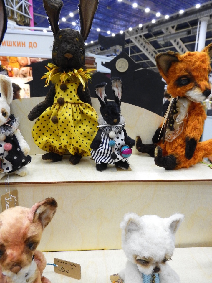 XV Международный осенний салон авторских кукол на Тишинке с 4 по 6 октября 2019 года в Москве - часть 3