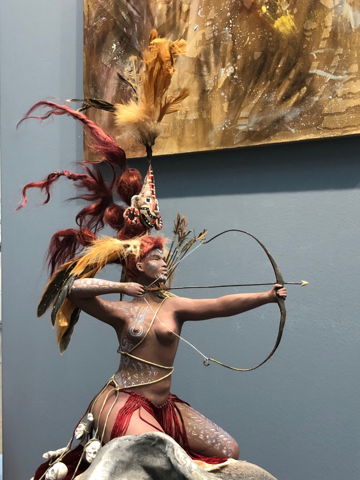 "Искусство куклы" 2019 - приглашаю прогуляться по выставке... ч.1