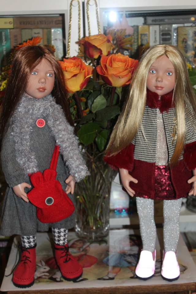 А мы к вам с цветами! Neetje и Verena Zwergnase