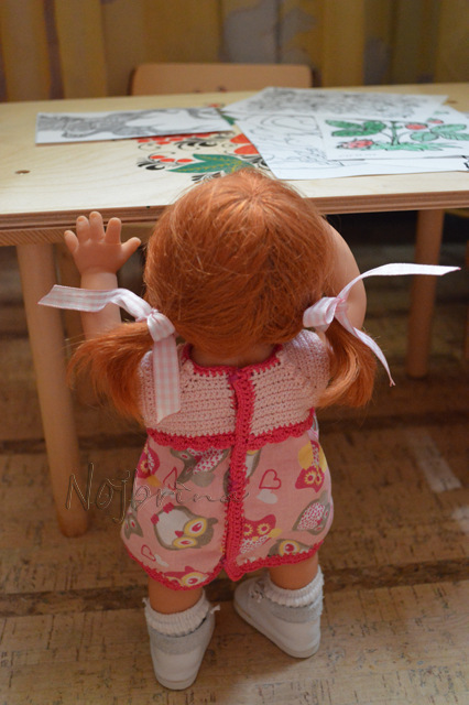 Мебель для кукол Хохлома. Вихтели Rosemarie Anna Muller