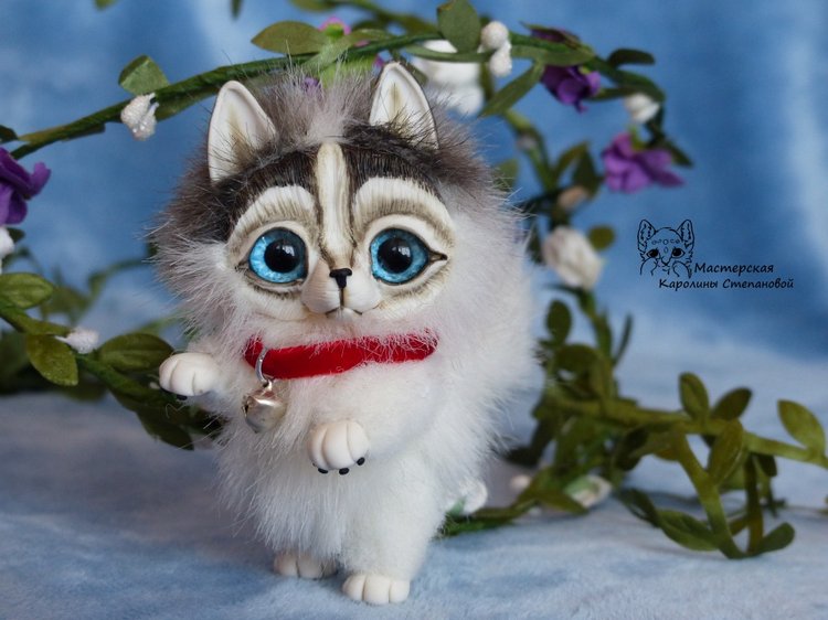 Малыш Хаски, крошка на ладошке. А может Хаски на Аляске? Или Хаски голубые глазки (фото 3)