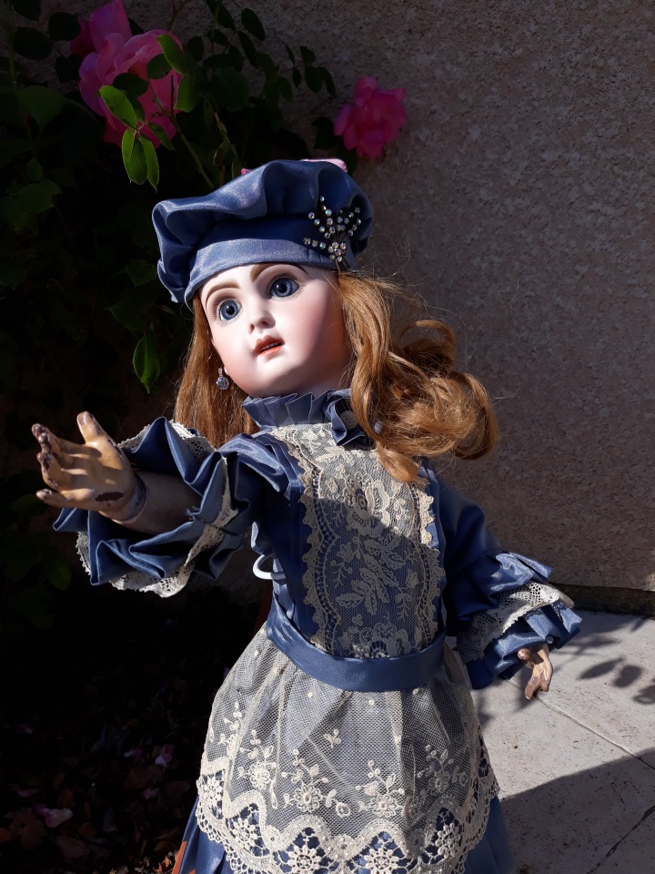 Новые старые куклы — Антикварные куклы Jumeau (Жюмо): Tete Jumeau (фото 3)
