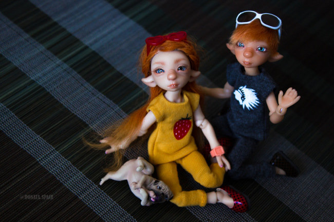 Мышки - Шалунишки. Авторские куклы Лидии Снуль. BJTales