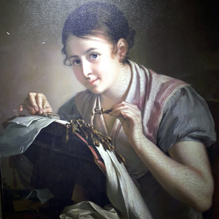 Выставка "Узоры свадьбы кружевной". Зал 1