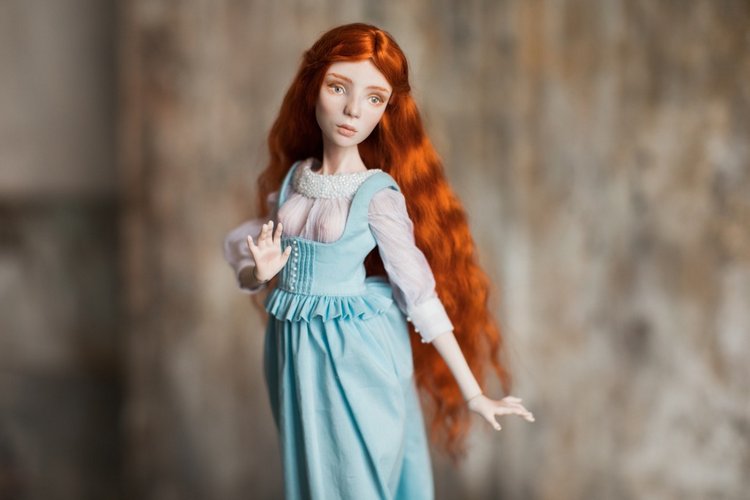 Мои фарфоровые девушки для Салона Кукол (фото 5)