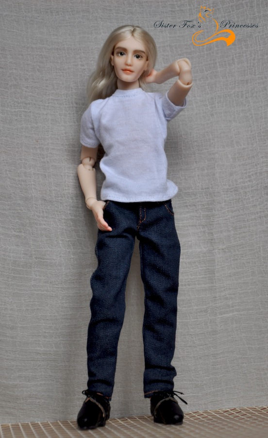 Джон и Лили. Шарнирные куклы от SisterFox (фото 3)