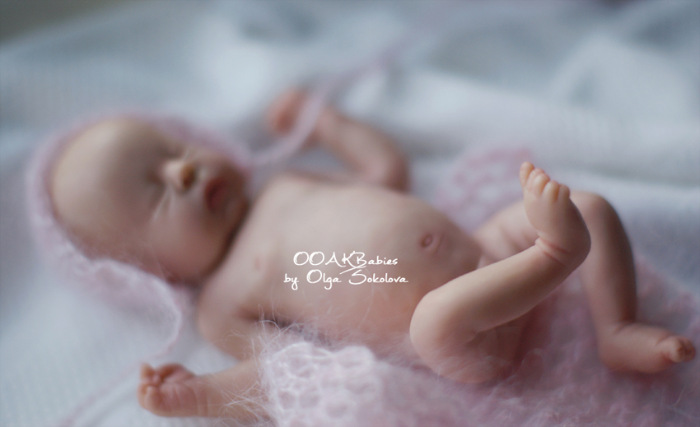 Аделина. Младенец ООАК Ольги Соколовой (фото 4)