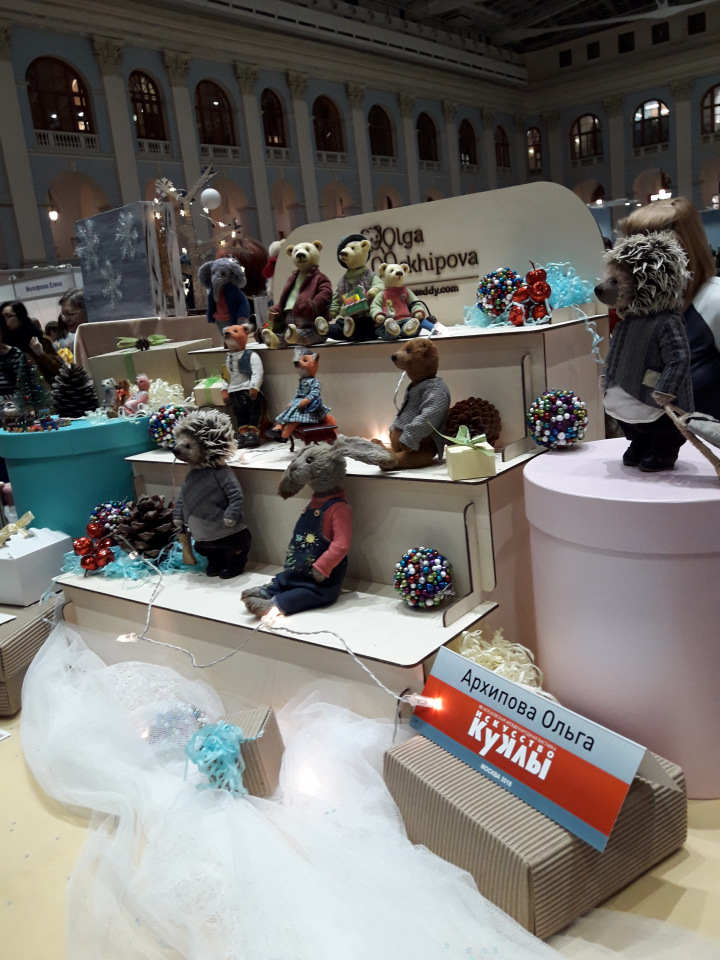 Искусство Куклы. Гостиный двор 2018. Выставку моими глазами - часть 2