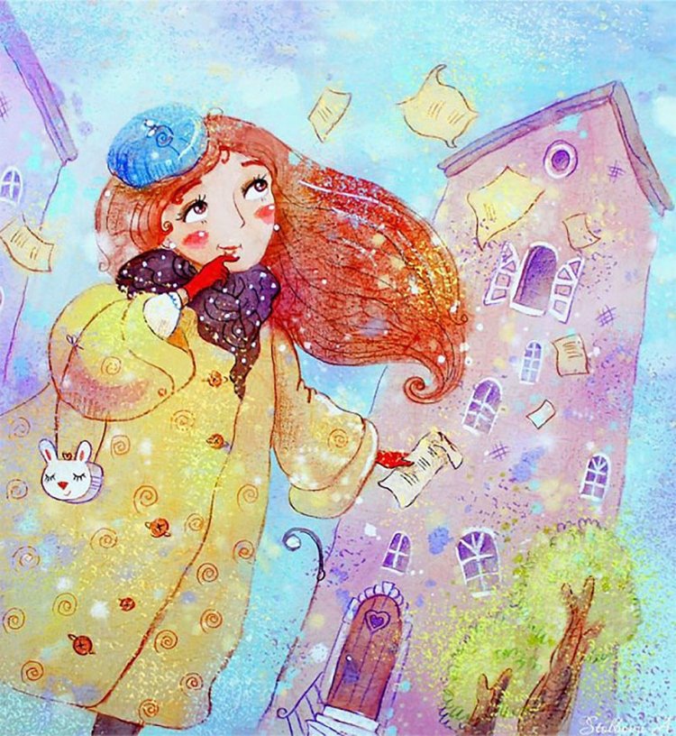 Волшебные иллюстрации — Интересное обо всем: поздравления