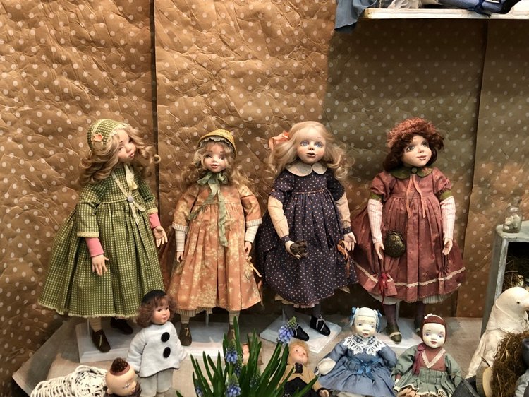 2019 март Тишинка - КУКЛЫ - всем к просмотру рекомендуется... Часть 1