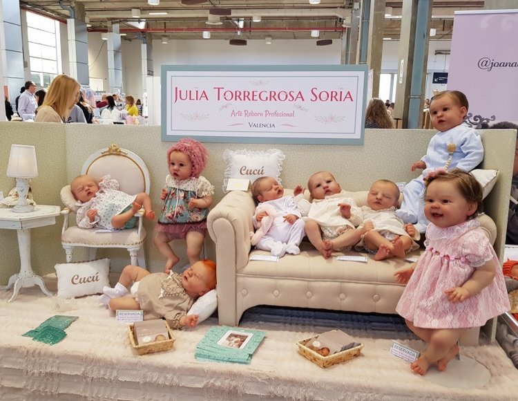 Выставка кукол реборн в Валенсии. Expo Doll Show Valencia 2019