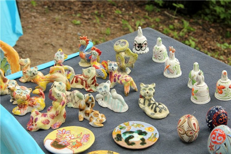 "Троицкие гуляния" в Василёво, 2017 год, продолжение. Архитектурно-этнографический музей под открытым небом "Василёво"