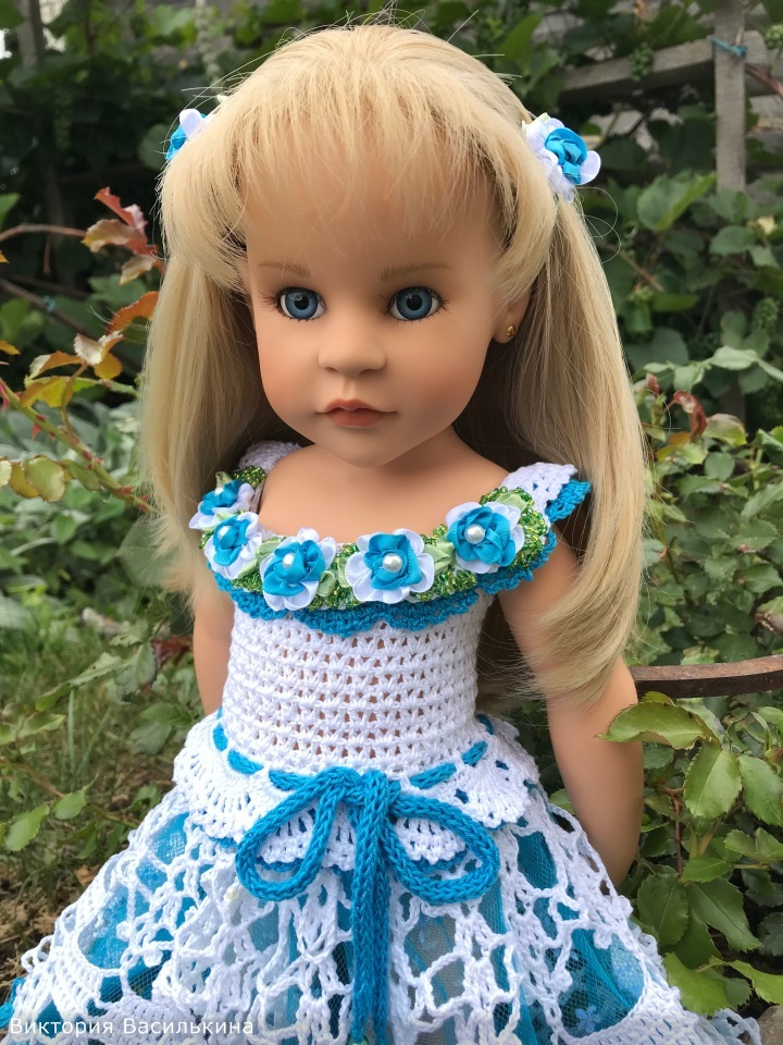 Наряд для кукол Gotz, Готц №26 Жизель Steiff, 2003 г (фото 5)