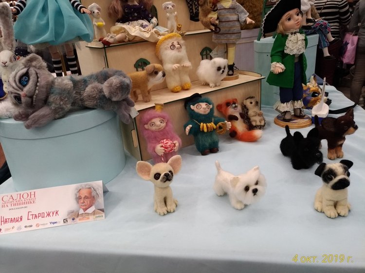 XV Международный Салон Авторских кукол на Тишинке моими глазами. Часть II