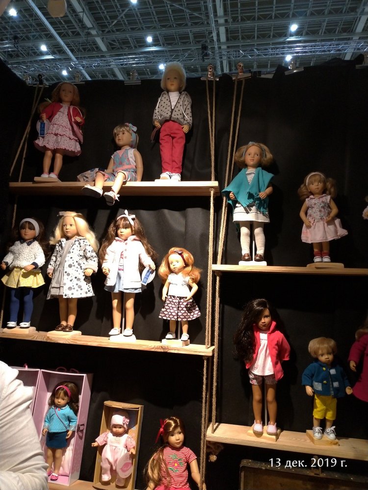 X Международная выставка "Искусство куклы" в Гостином дворе. Часть 1