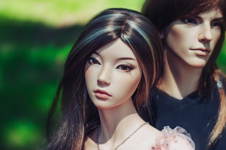 Аюна и Макс на прогулке — Куклы Iplehouse (Иплхаус): BJD (БЖД)