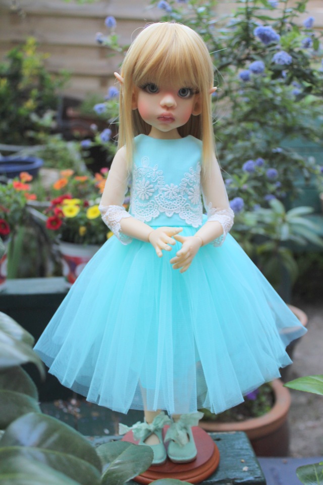 Талисса в весеннем саду — Куклы Kaye Wiggs (Кайе Виггс): авторские BJD (БЖД)
