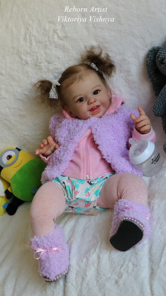 Малышка Хулиганка... куколка реборн Виктории Вишни