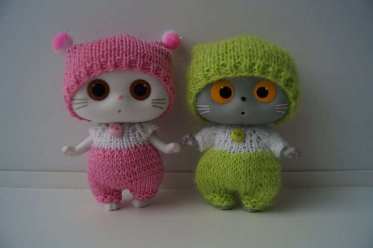 Модные котятки. Лили и Басик в обновках (фото 4)