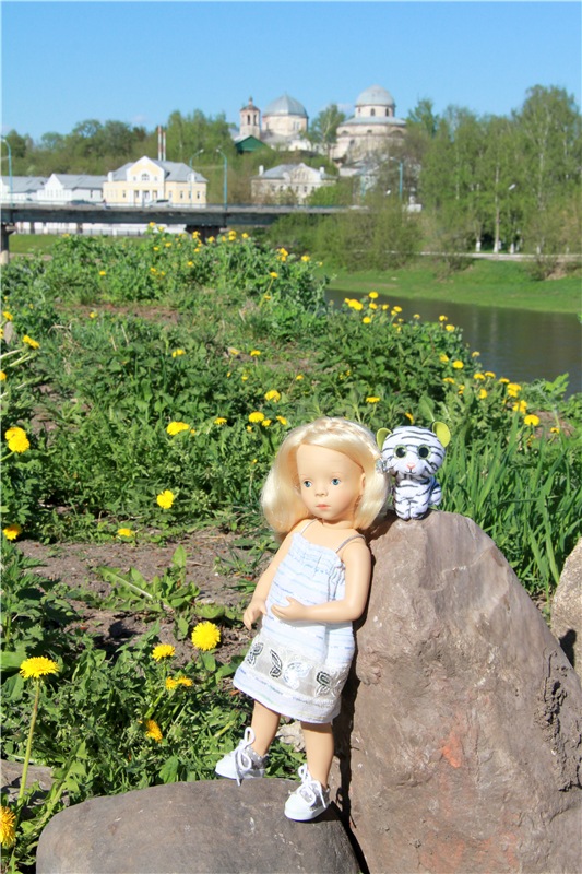 Одуванчиковая нежность, прогулка по Торжку