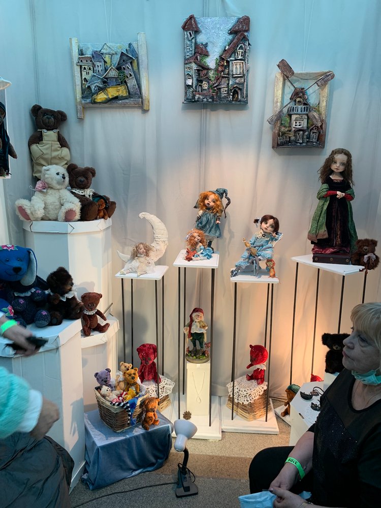 Искусство КУКЛЫ - Москва, декабрь 2021 ЧАСТЬ 3 (последняя)