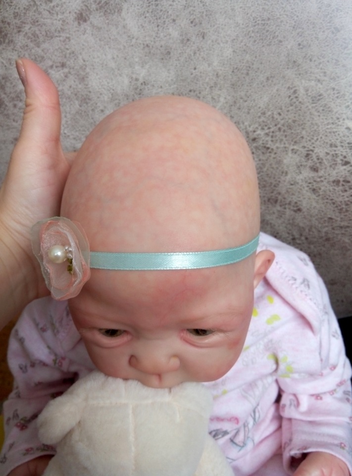 Малышка реборн Kandy скульптор Sebilla Bos (фото 5)