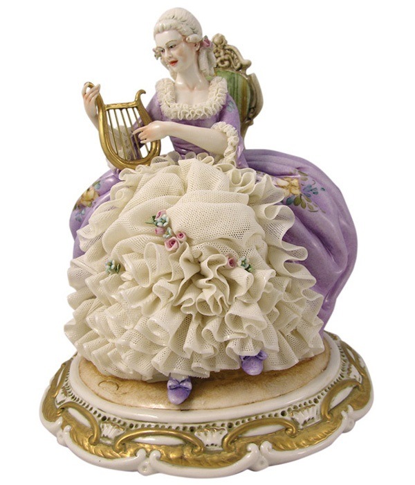 Дрезденские «кружевницы»: В чём секрет фарфоровых статуэток, которые словно одеты в изящные наряды