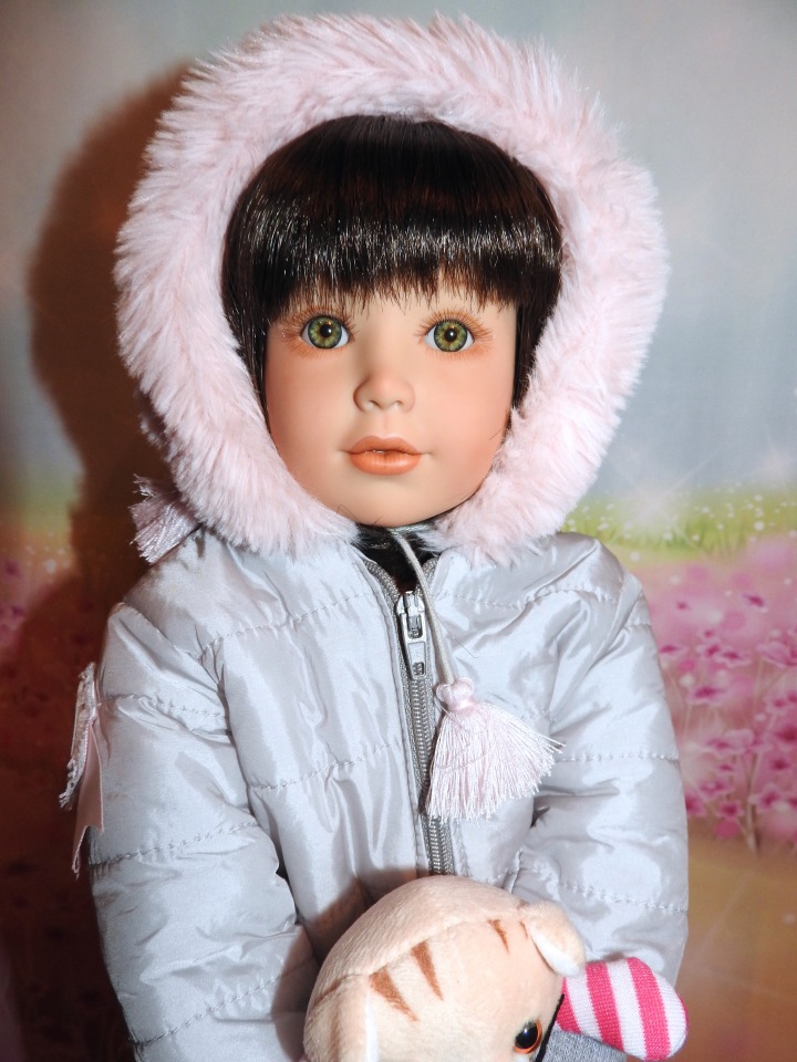 Зимняя куколка Nadin Kidz'n'Cats. ООАК