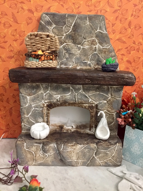 Строим каминный уголок — Мебель для кукол и домиков: фото (фото 10)