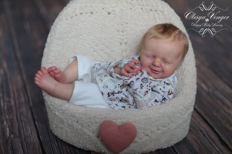 Мой милый ангел Агнес от Юлии Хома. Кукла реборн Олеси Венгер