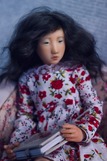 Лейсан. Авторская кукла "Наби" Юлии Решетниковой. Quiethousedoll (фото 10)